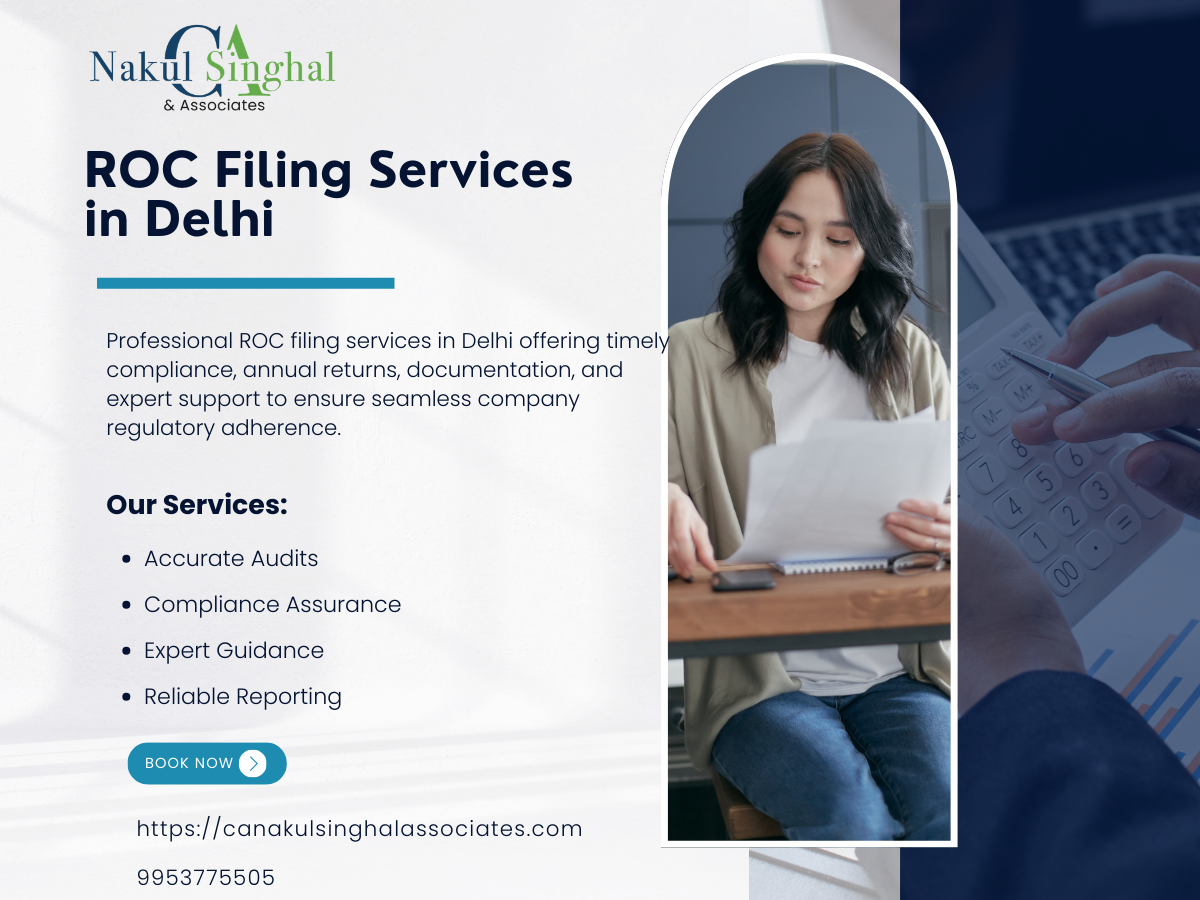 ROC Filing Services in Delhi